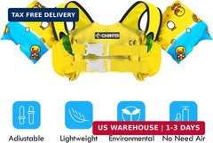 Chriffer Kids Swim Vest Life Jacket for 30-55 Pounds Boys and Girls, Toddler Flo