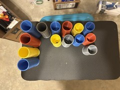 37mm 3D Printed Base. CNC Alum 34.4mm ID (same Fit) Sizes 1.8/2/2.5/3/4/5”