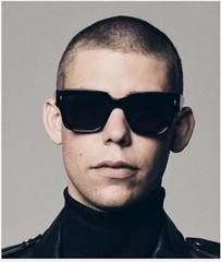 JACQUES Thick-Frame Sunglasses (Unisex)