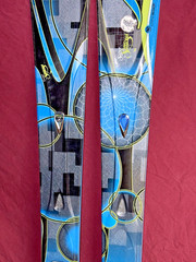 🔥 K2 Superstitious Womens 160cm All-Mountain SKIS Marker Integrated Bindings ⛷️
