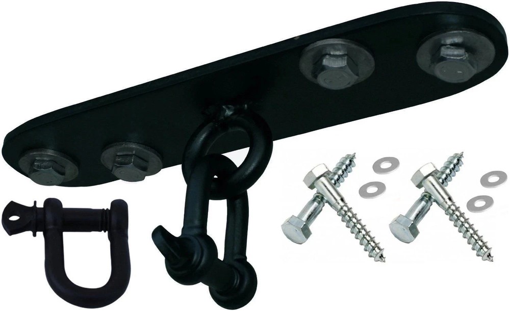 ARD CHAMPS™ 10&Prime; Long Punch Bag, Steel Ceiling Hook & Swivel Wall Bracket Boxing