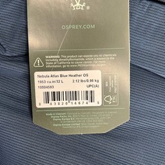 OSPREY Nebula Backpack For Commutes, School & Casual 32L Navy Blue 10004593