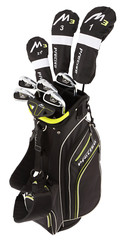 Precise M3 Men&rsquo;s 14 Piece Complete Right Hand Golf Club Set – 2 Colors & 3 Sizes