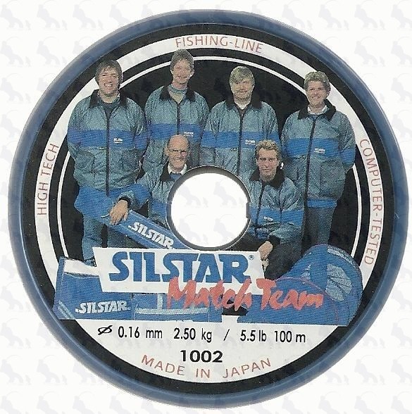 Silstar Match Team Fishing Line 100m Spools