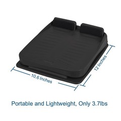 StrongTek Portable Slant Board, Lightweight 12 Inch L x 10.6 W, Black