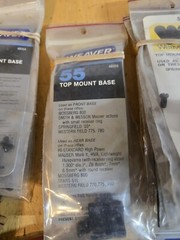 (1) weaver scope mount bases #47-89 (sold individually)