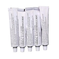 5 X 30G TUBES OF INFLATABLE BOAT REPAIR PVC GLUE