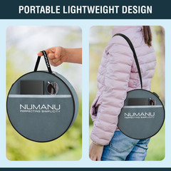 2025 Upgraded Collapsible Stool & 3-IN-1 Carry Bag / Seat Cushion + Drink Holder