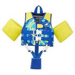 Toddler Swim Vest for Kids 33-66 Pounds, Fit 2-3 Years, 33-42 Pounds Red