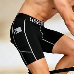 Men Sports Compression Leggings Running Training Tights Gym Shorts Pants Gift