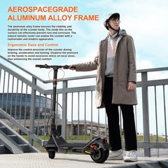 Electric Scooter 1000W Motor 25MPH 25-35Miles 624Wh Battery Fingerprint Unlock