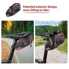 WEST BIKING Waterproof Bicycle Saddle Bag MTB Road Bike Cycling Seat Tail Bag