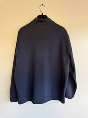 Brooks Brothers Men&rsquo;s XL Quarter-Zip Pullover Navy Blue Atlantic Club Golf