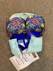 New with Tags Disney Stitch Swimways Swim Trainer Life Jacket 33-55 Pounds
