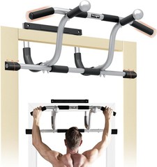 Heavy Duty Wall Mounted Pull Up Bar Over Door Pull Up Bar Doorway Multi Grip
