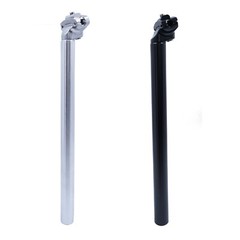 Kalloy Bike Adjst Seatpost 350mm PIK 25.0 thru 31.8mm& Black or Silver 27.2 31.6