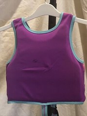 Swim School UPF 50+ Pink Life Vest with Dolphin 20-33 lbs Pounds