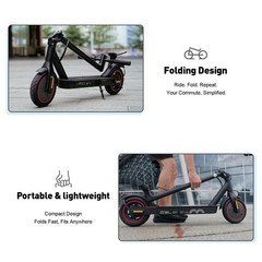 Portable Folding Electric Scooter 350W Long Range 20Km 3-Speed Modes E-Scooter