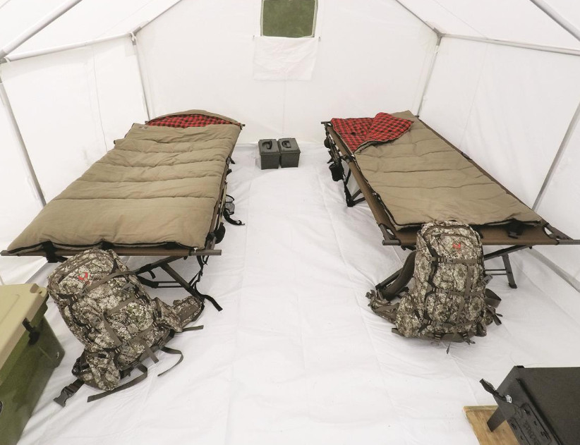 Water Resistant 10X12&prime; Canvas Tent Floor Heavy-Duty PVC Flooring for Wall Tent