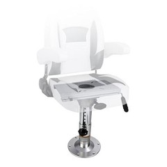 Adjustable Boat Seat Pedestal for Pontoon Captain Boat Seat Pedestal with Slide