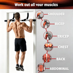 Doorway Chin Up Bar Pull Up Bar Sit Up Mutil-Function Home Gym Strength Training