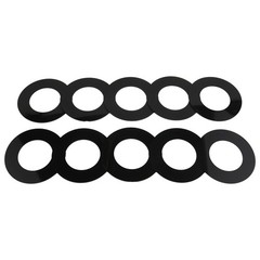 10PCS 50mm Bucket Pin Shim Kit Compatible with Caterpillar CAT Bobcat Deere