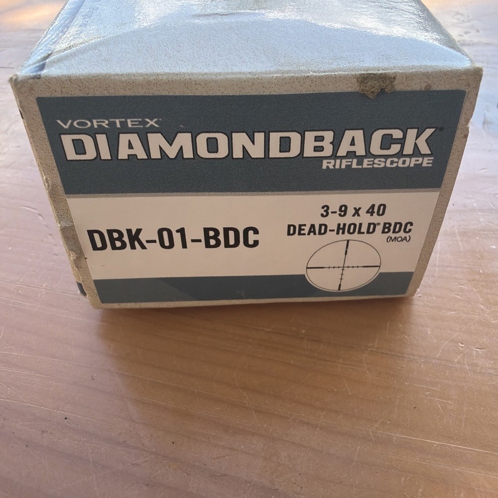 Vortex Diamondback VT-DBK-01-BDC 3-9x40mm Rifle Scope