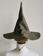 Outdoor Camouflage Hunting Tactical Large Brim Cosplay Wizard Hat