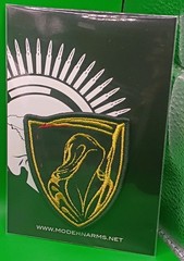 Modern Arms Suede Reaper Patch MAterials Series Gold Hook Limited Sold Out 1/100