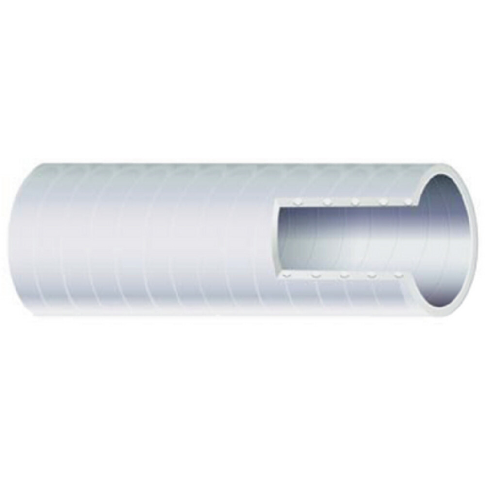 SHIELDS MARINE GROUP 16-144-1006 Pvc Sanitation Hose 1 X 50