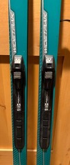 Karhu Ursa Widetrak Half Edge Cross Country Skis 160 cm SNS Profil Bindings EUC