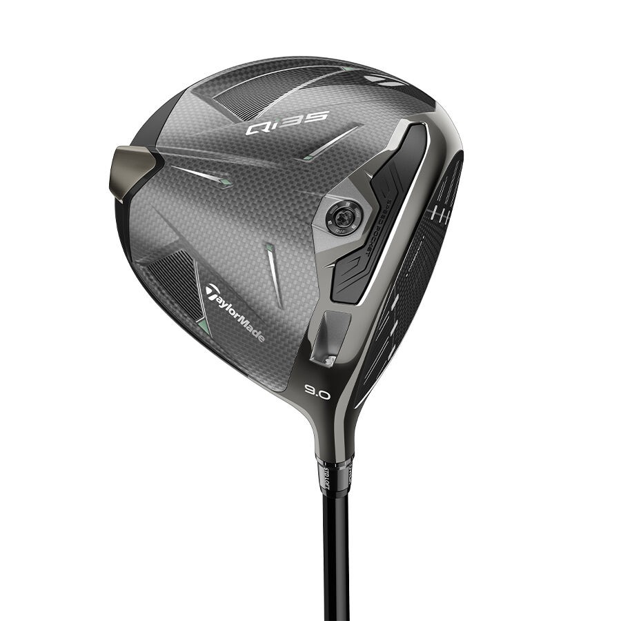 Left Hand TaylorMade Qi35 10.5* Driver Stf Tensei AV Limited Black 65 VG