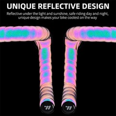 WEST BIKING Reflective Road Bike Bicycle Handlebar Tape Cycling Bar Tape Wrap