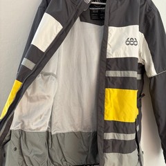 686 Sixeightsix Manual Source Snowboarding Jacket Mens Medium Yellow