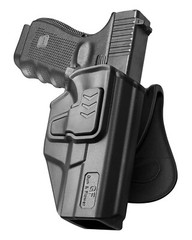 Level II/2 OWB Paddle Holster with Index Finger Release Glock 19/19X/23/32/44/45