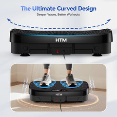Vibration Plate Exercise Machine Power Vibrating Plate For Lymphatic Drainage