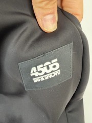 ASOS 4505 Womens Ski Bib Pants Black Size 14 Flare Snow Overalls Ski Suit