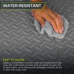 Puzzle Exercise Mat EVA Interlocking Foam Floor Tiles for Gym Mat Floor Padding