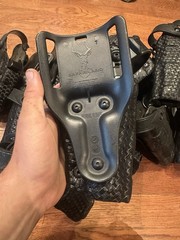 Safari Land 6070-683 Glock 20/21 Duty Holster Left Hand Basket Weave Black