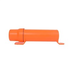 Motorcycle Waterproof Tool Tube, Universal Storage Manual Medium Orange