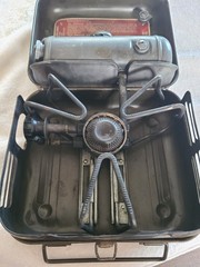 KOCHER ORIGINAL ENDERS 9061 BENZIN GASKOCHER STOVE MADE IN GERMANY