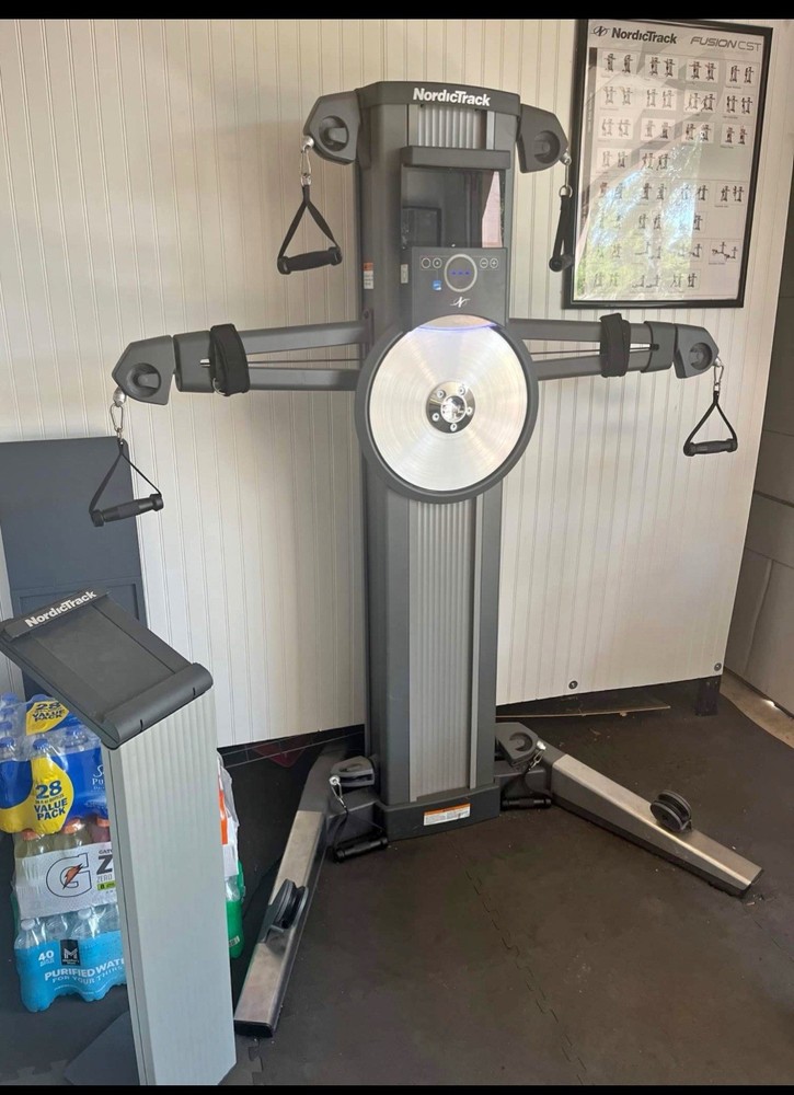 NordicTrack Fusion CST Adjustable Ergonomic Home Gym Strength Training Machine