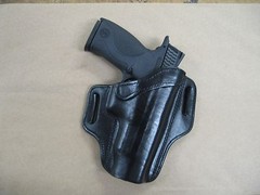 Azula Leather OWB 2 Slot Pancake Belt Holster CCW For…Choose Gun & Color – B