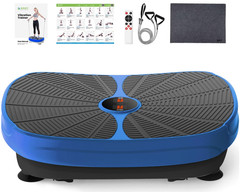 Plataforma vibratoria para ejercicio corporal completo, soporte hasta 330 lb