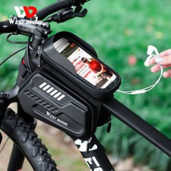 WEST BIKING Cycling Bike Bicycle Top Tube Front Frame Bag Waterproof Hard Shell