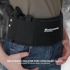 Belly Band Holster for Concealed Carry Gun Holster for Women and Men Size S L