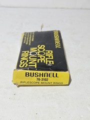 Bushnell 1&Prime; Rifle Scope Mount Rings #76-3102 Weaver Type Bases