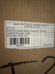 Bowflex T-22 Touch Screen Model VT-DISP215-RK99-KIT Part No – CTA-G21-U905