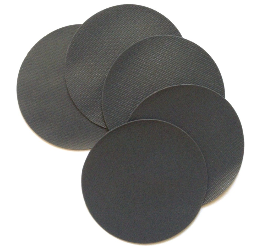 Dark Grey 5x INTEX Vinyl Repair Patch: Inflatable Raft Boat Airbed PVC Pool