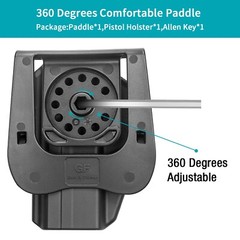 SD9VE&SD40VE Holster,Level II OWB Holster Fit Smith&Wesson SD9 VE&SD40 VE Pistol
